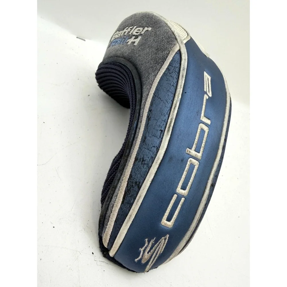 Cobra Baffler Rail H 3 Hybrid Golf Club Headcover Blue White Tag - Well Seasoned
